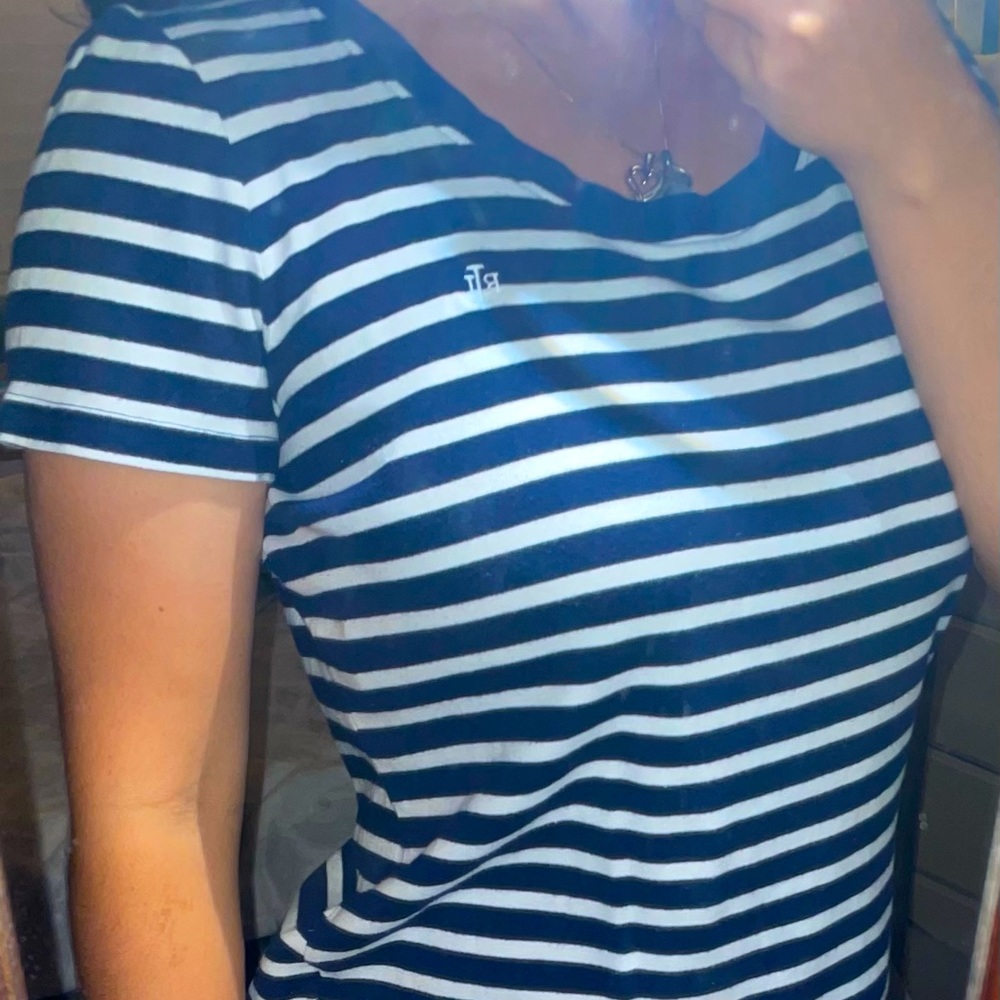 Ralph Lauren Stripped Cotton T-Shirt
